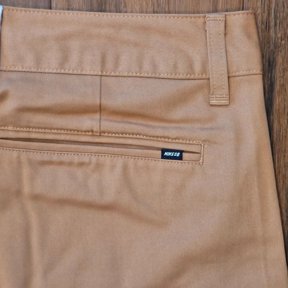 Nike SB Chino Prep Angel Pants Mens 32 Skateboarding Stretch DJ7605-201 NWT - Picture 5 of 12